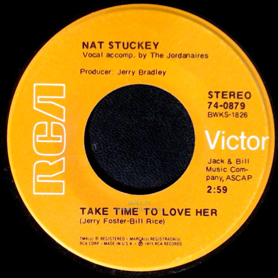 Nat Stuckey - Take Time To Love Her / Carry Me Back side A