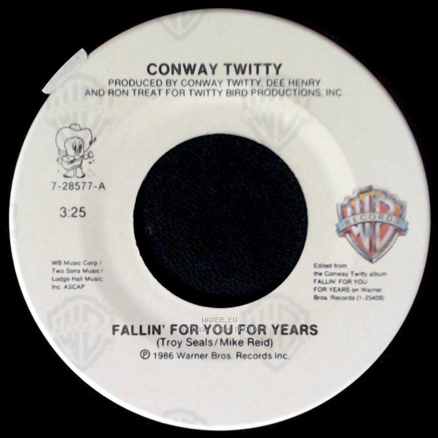 Conway Twitty - Fallin' For You For Years / I'll Try side A