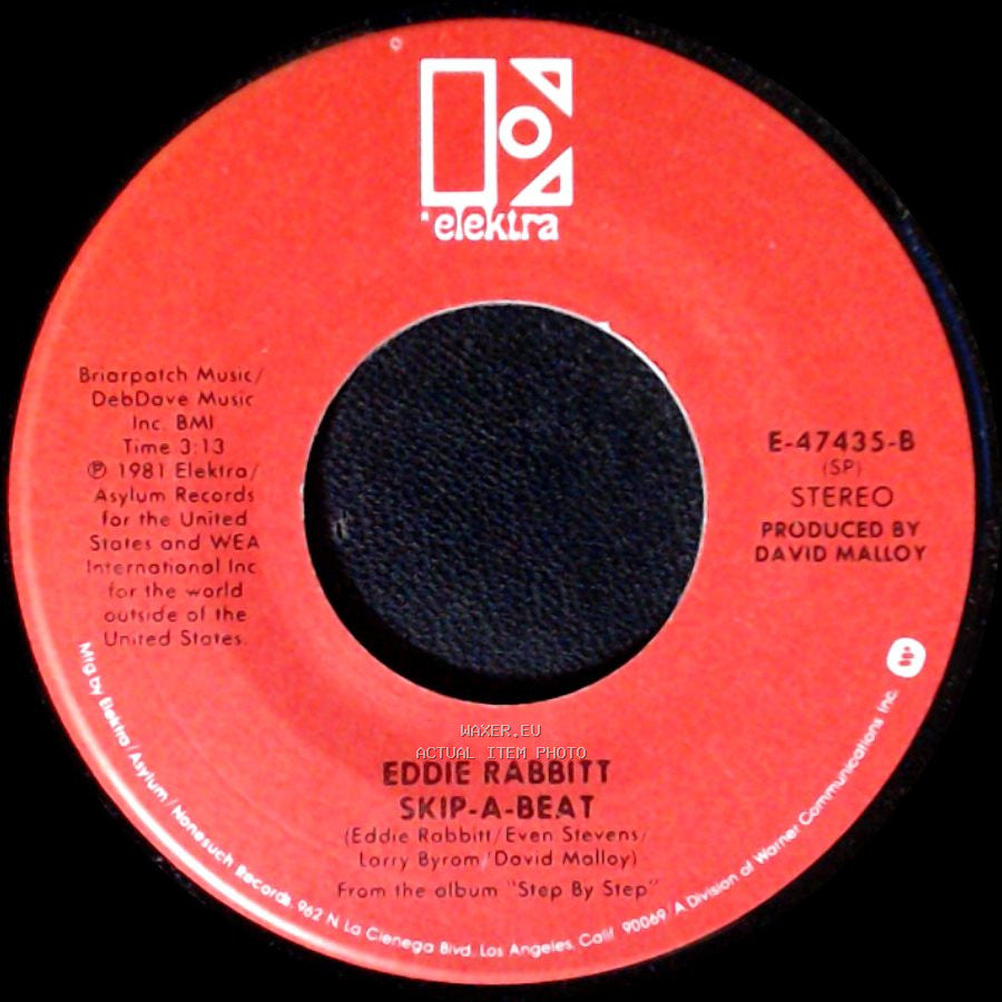 Eddie Rabbitt - I Don't Know Where To Start / Skip-A-Beat side B