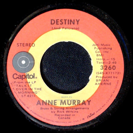 Anne Murray - Destiny / Cotton Jenny side A