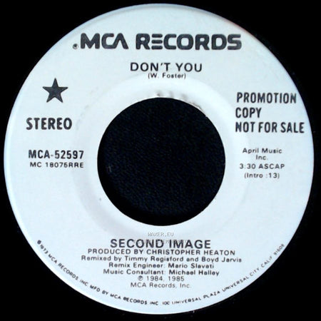 Second Image - Don't You / Don't You (W. Footer) side A