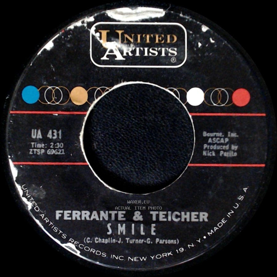 Ferrante & Teicher - Street Of Palms (Via Margalene) / Smile side B