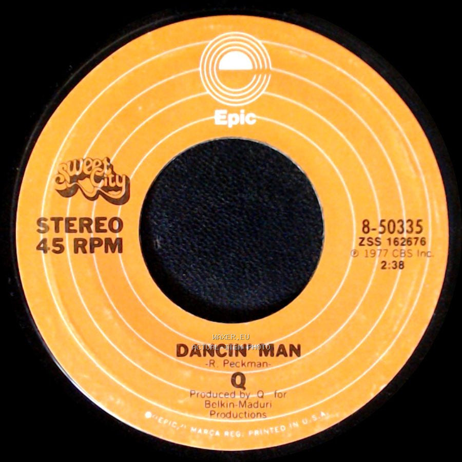 Q - Dancin' Man / Love Pollution side A