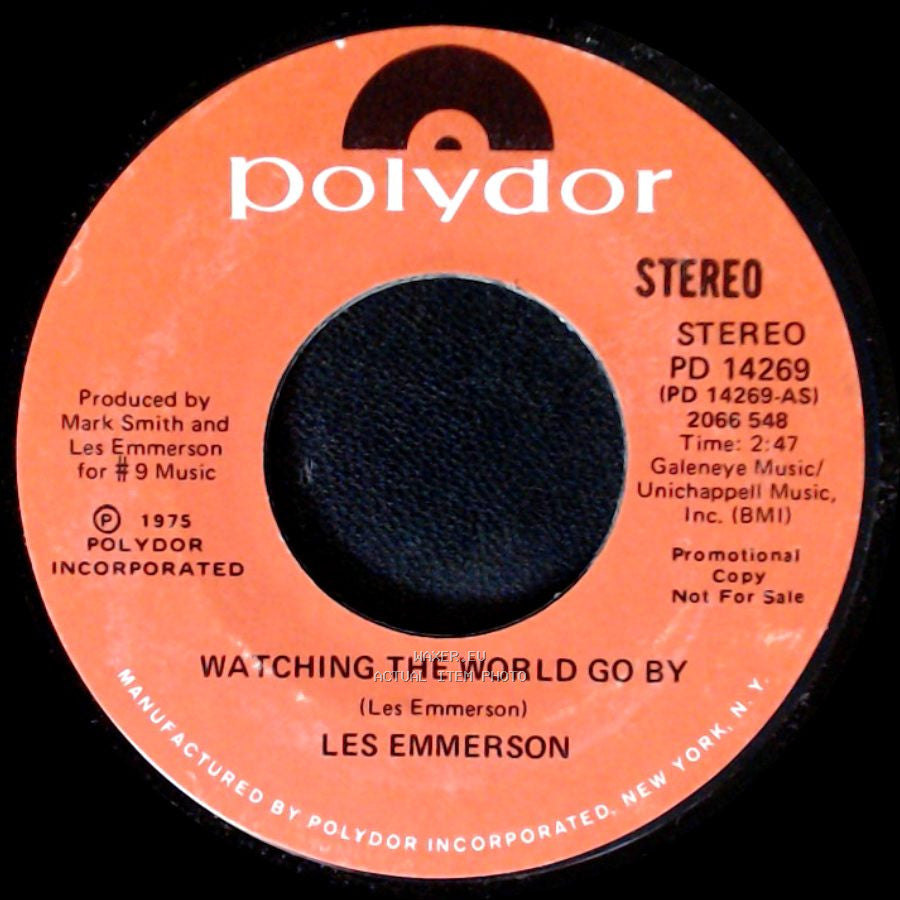 Les Emmerson - Watching The World Go By / Watching The World Go By side B