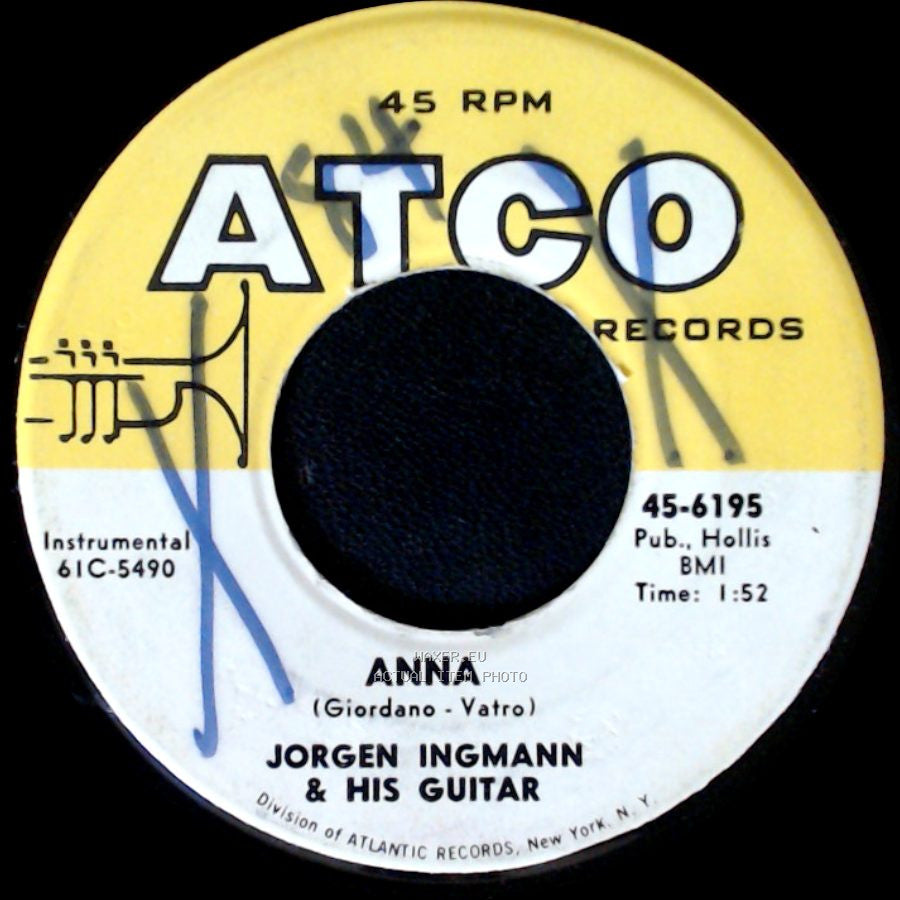 Jorgen Ingmann & His Guitar - Anna / Cherokee side A