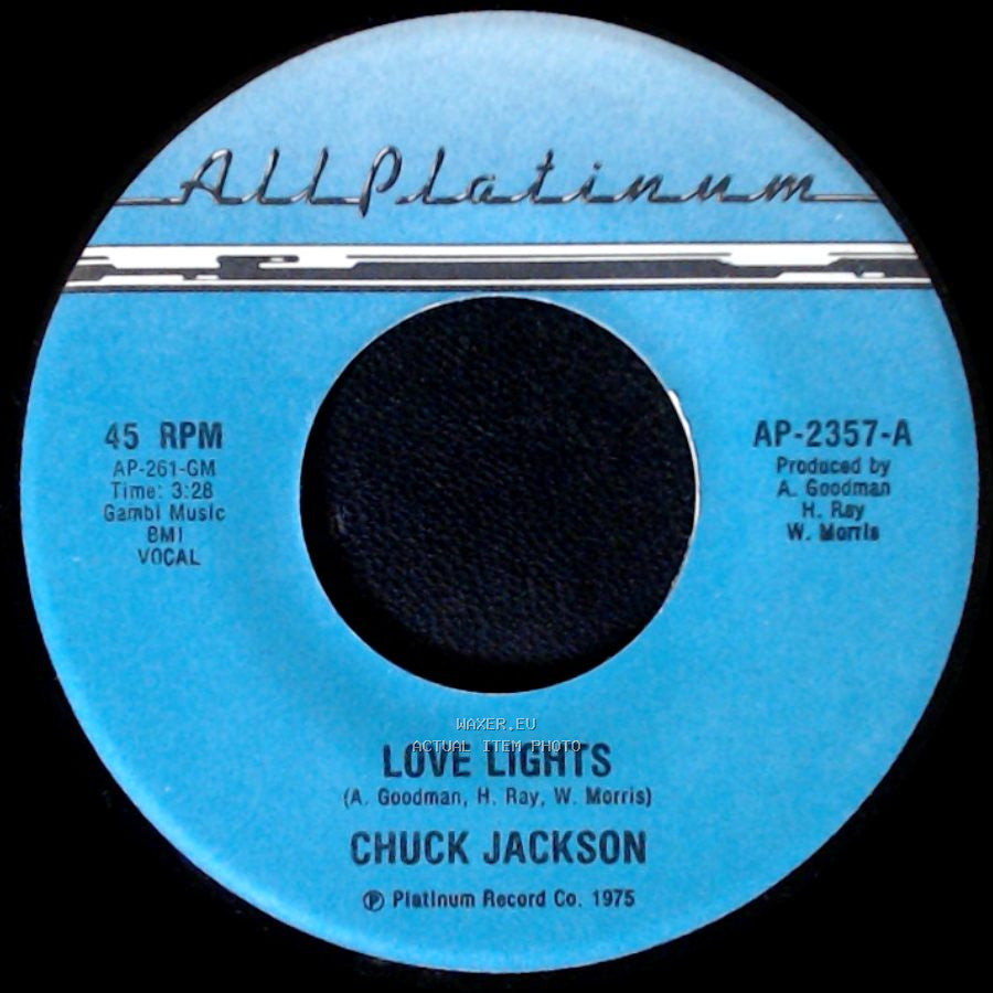 Chuck Jackson - Love Lights / Love Lights side A