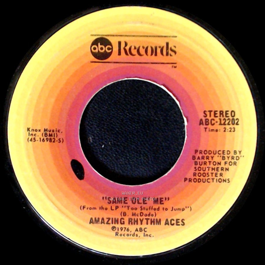 Amazing Rhythm Aces - The End Is Not In Sight (The Cowboy Tune) / The End Is Not In Sight (The Cowboy Tune) side B