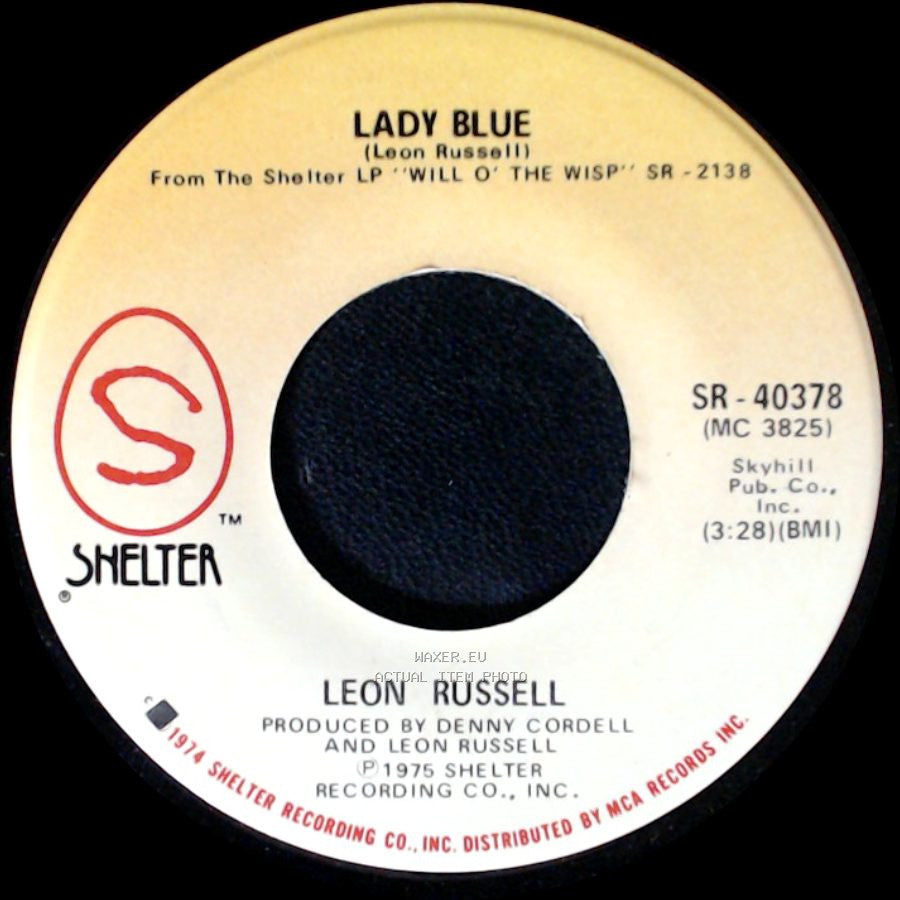 Leon Russell - Lady Blue / Laying Right Here In Heaven side A