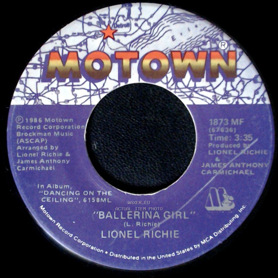 Lionel Richie - Deep River Woman / Ballerina Girl side B