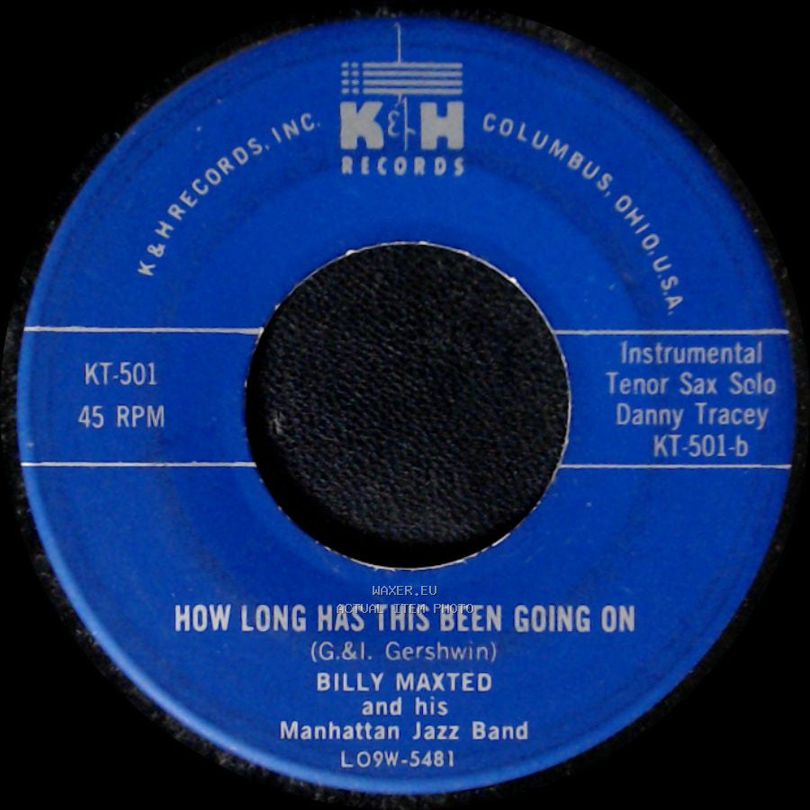 Billy Maxted And His Manhattan Jazz Band - How Long Has This Been Going On / Satin Doll side A