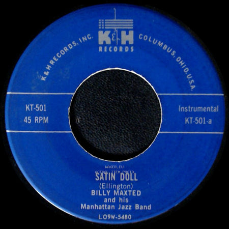 Billy Maxted And His Manhattan Jazz Band - How Long Has This Been Going On / Satin Doll side B