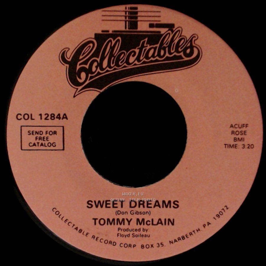 Tommy Mclain - I Need You So / Sweet Dreams side B