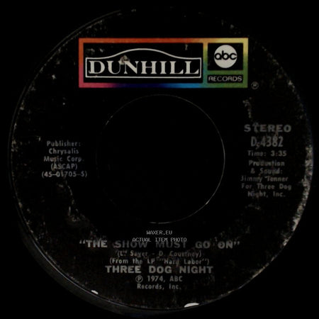 Three Dog Night - On The Way Back Home / The Show Must Go On side A