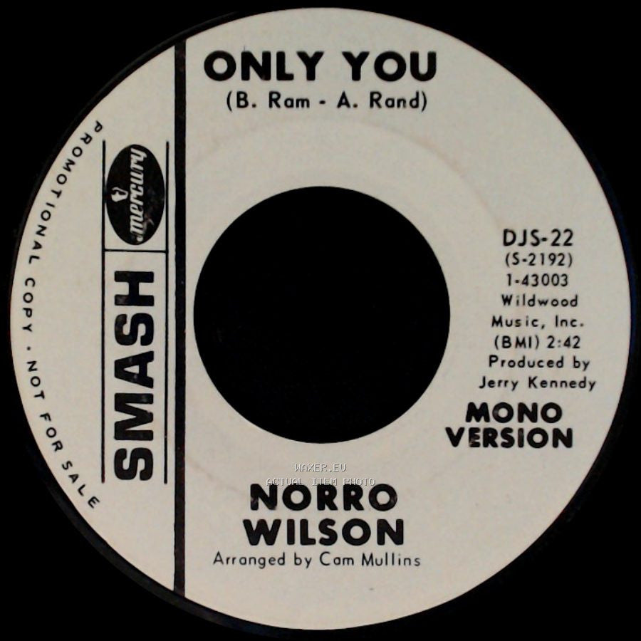 Norro Wilson - Only You / Only You side A