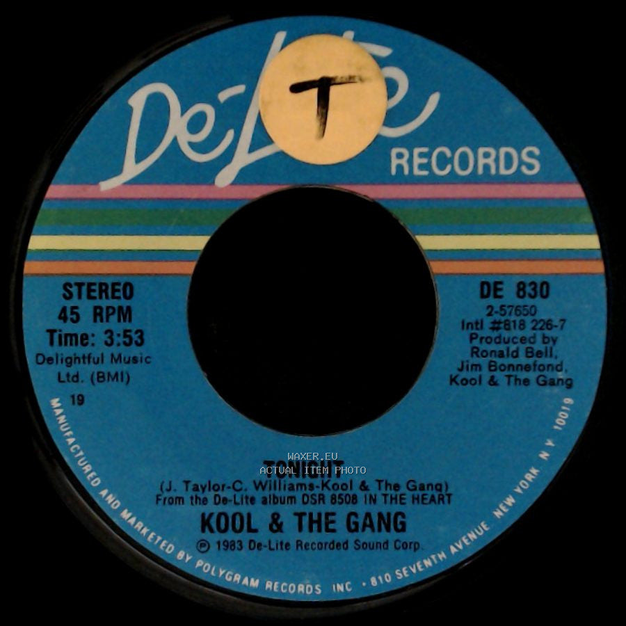 Kool & The Gang - Tonight / Home Is Where The Heart Is side A