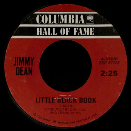 Jimmy Dean - Big Bad John / Little Black Book side B