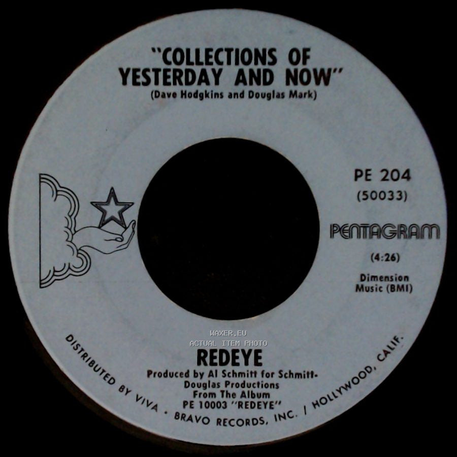 Redeye - "Collections Of Yesterday And Now" / Games side A