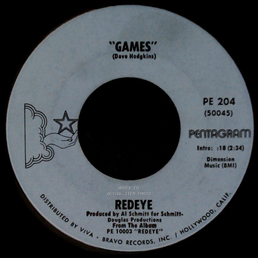 Redeye - "Collections Of Yesterday And Now" / Games side B