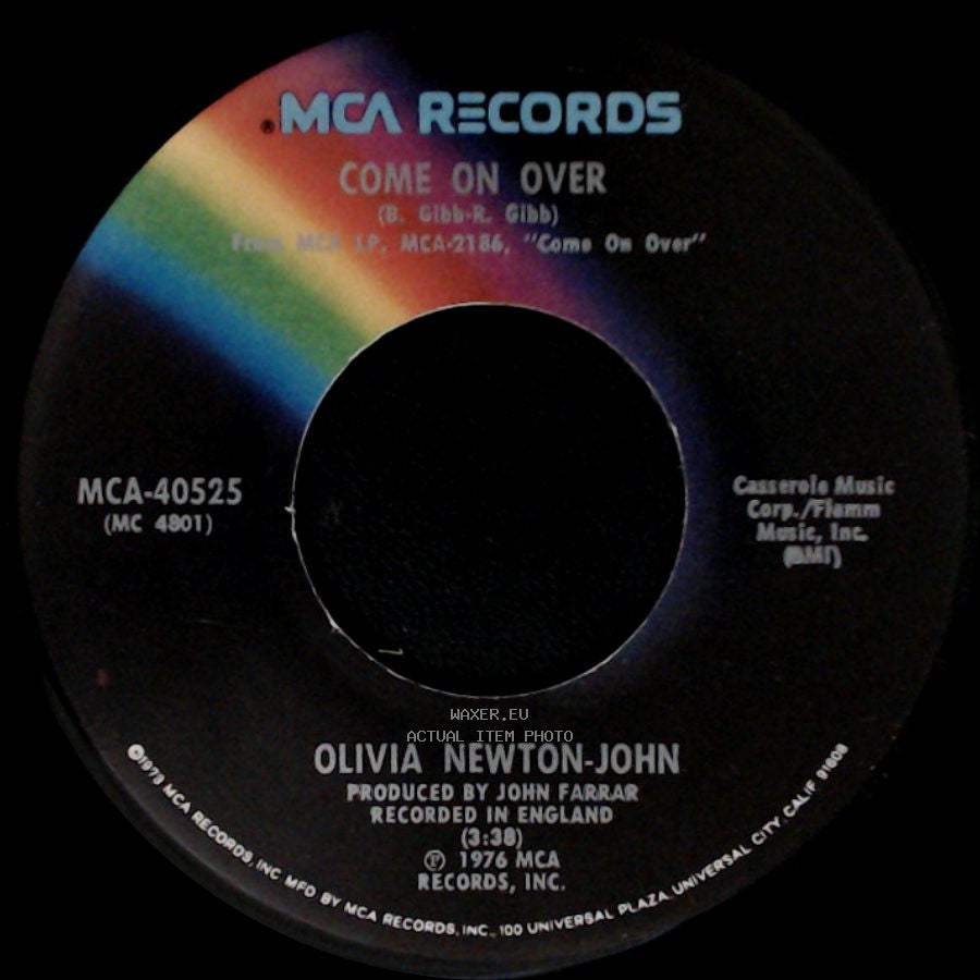 Olivia Newton-John - Come On Over / Small Talk And Pride side A