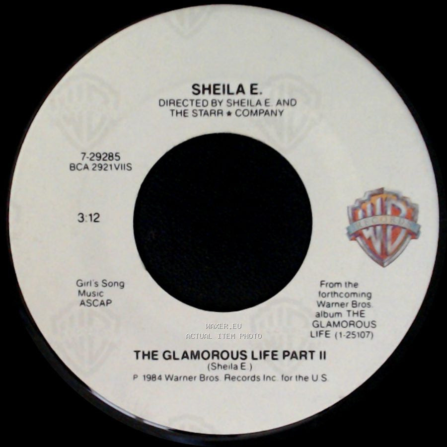 Sheila E. - The Glamorous Life / The Glamorous Life Part Ii side B