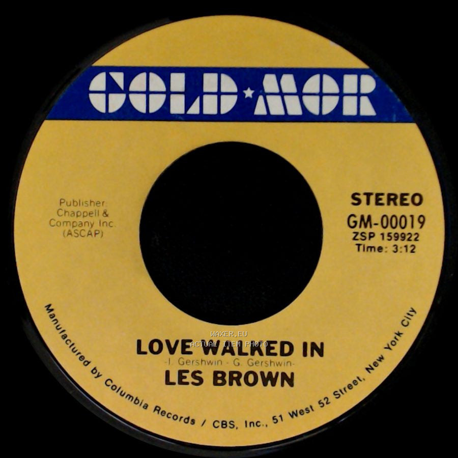 Les Brown - Love Walked In / Somebody Loves Me side A