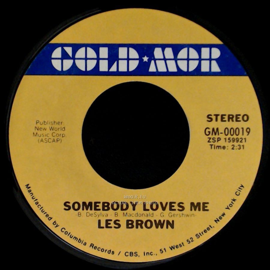 Les Brown - Love Walked In / Somebody Loves Me side B