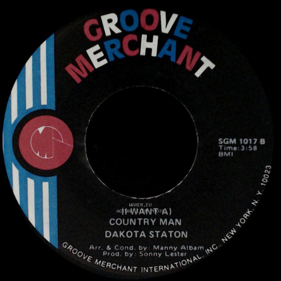 Dakota Staton - I Love You More Than You'll Ever Know / (I Want A) Country Man side B
