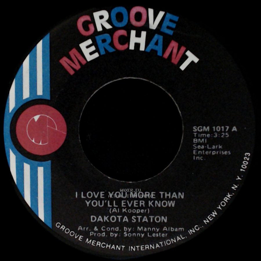 Dakota Staton - I Love You More Than You'll Ever Know / (I Want A) Country Man side A