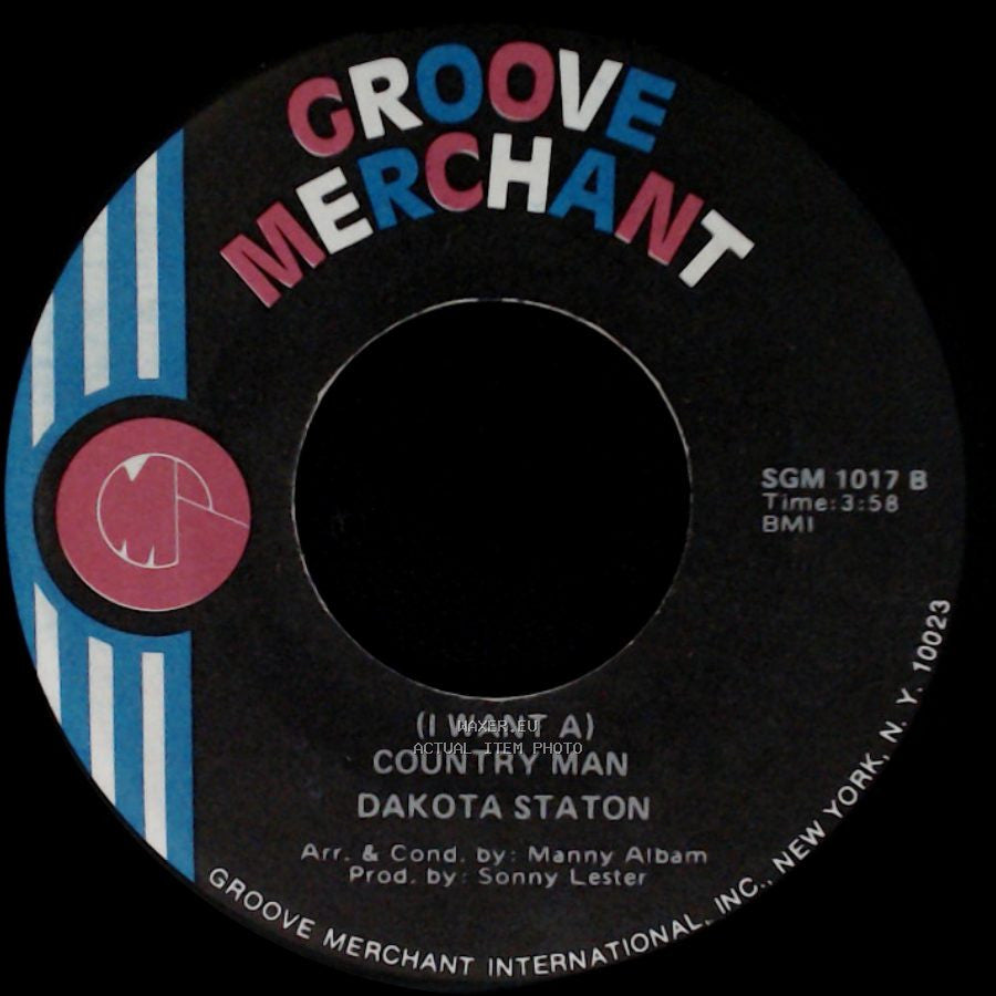 Dakota Staton - I Love You More Than You'll Ever Know / (I Want A) Country Man side B