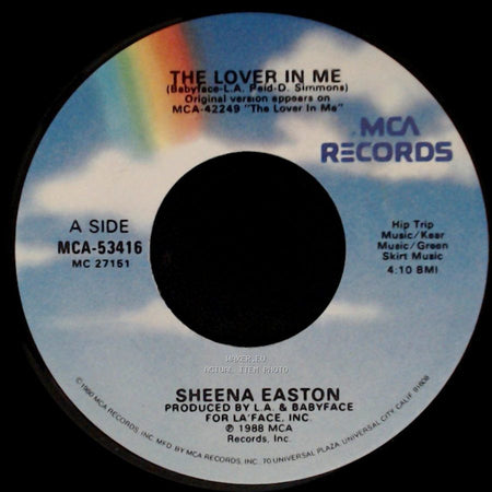 Sheena Easton - The Lover In Me / The Lover In Me side A