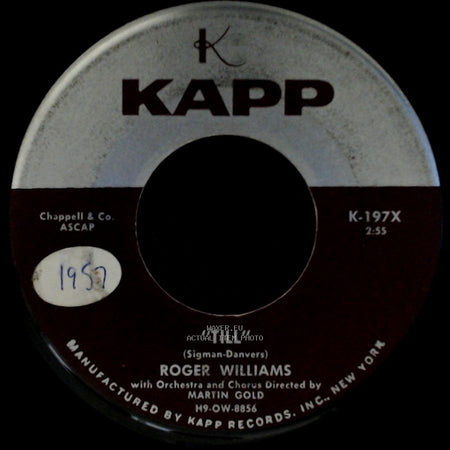 Roger Williams - Big Town / Till side B