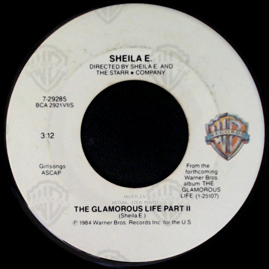 Sheila E. - The Glamorous Life / The Glamorous Life Part Ii side B
