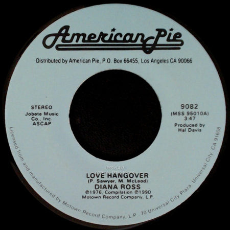Diana Ross / Diana Ross & The Supremes - Love Hangover / In And Out Of Love side A