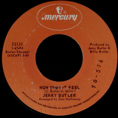 Jerry Butler - How Does It Feel / Special Memory side A