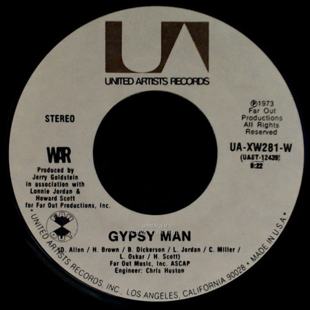 War - Deliver The Word / Gypsy Man side B