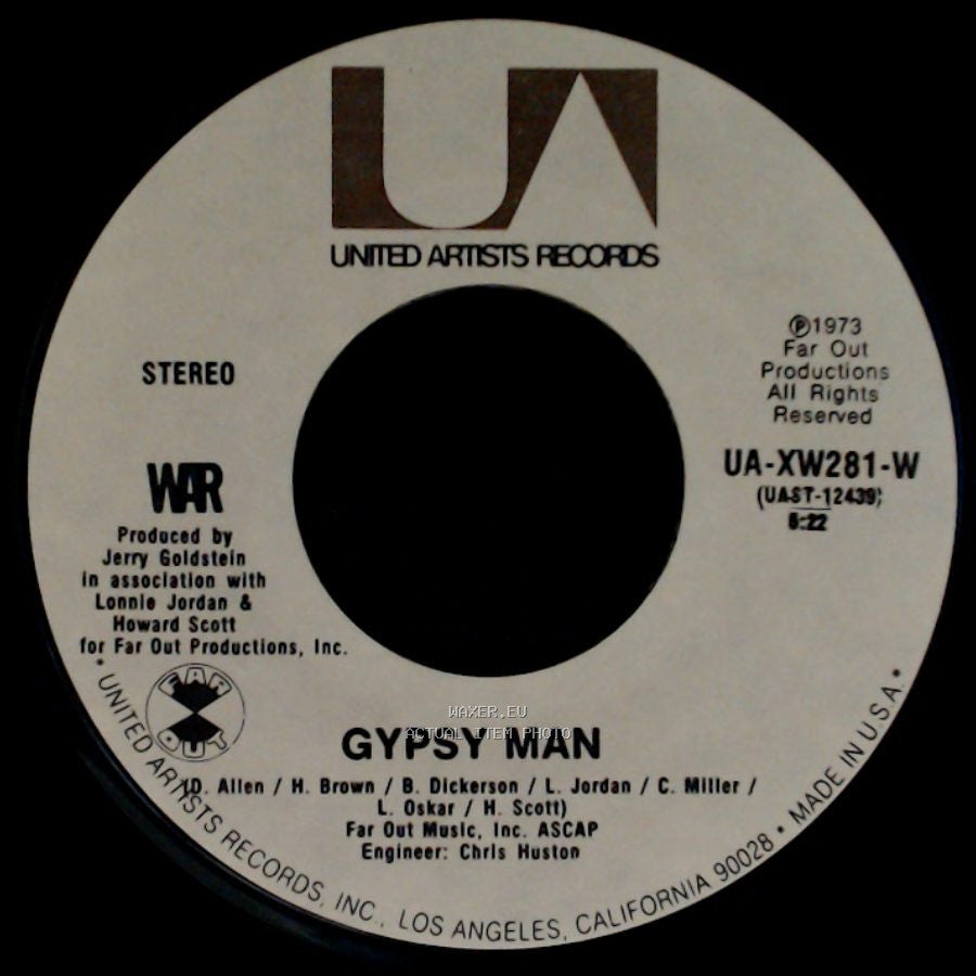War - Deliver The Word / Gypsy Man side B