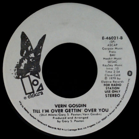 Vern Gosdin - You've Got Somebody, I've Got Somebody / Till I'm Over Gettin' Over You side B