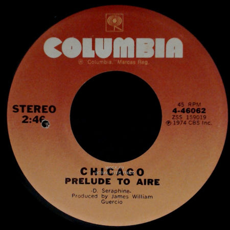 Chicago - Call On Me / Prelude To Aire side B