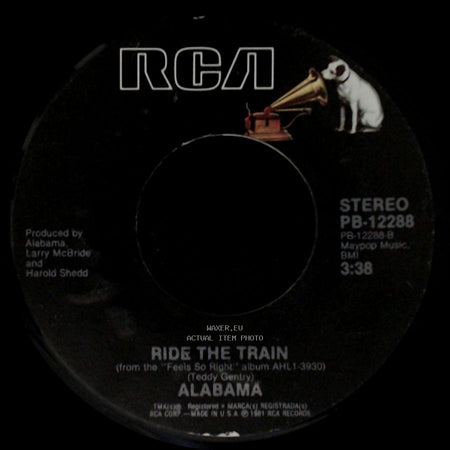 Alabama - Ride The Train / Love In The First Degree side A