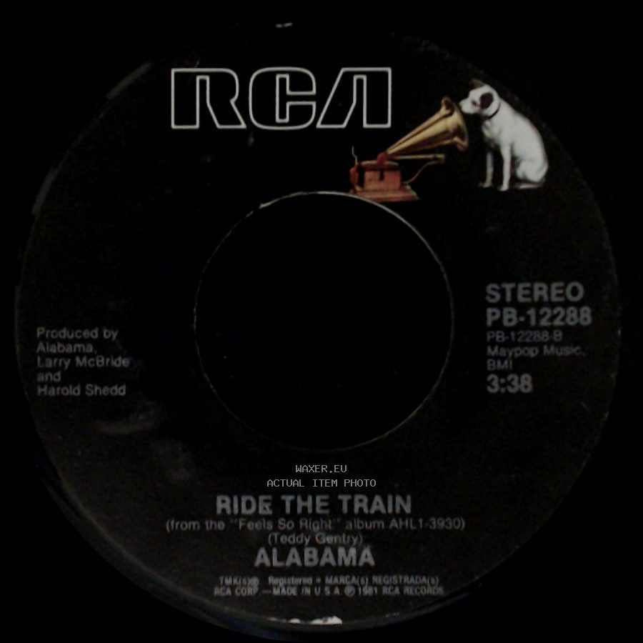 Alabama - Ride The Train / Love In The First Degree side A
