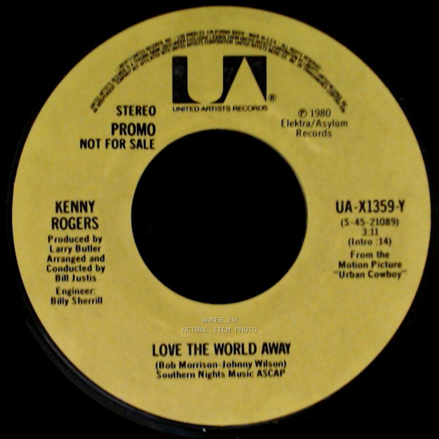 Kenny Rogers - Love The World Away / Love The World Away side A