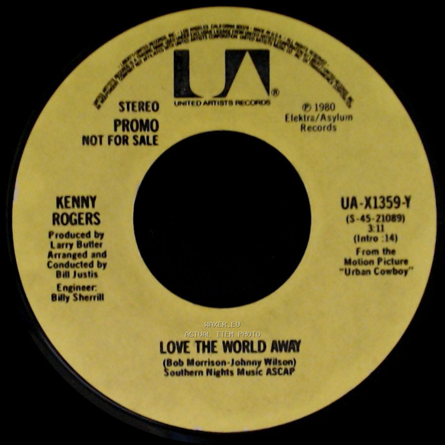Kenny Rogers - Love The World Away / Love The World Away side B