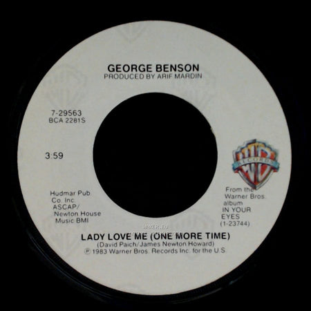 George Benson - Being With You / Lady Love Me (One More Time) side B