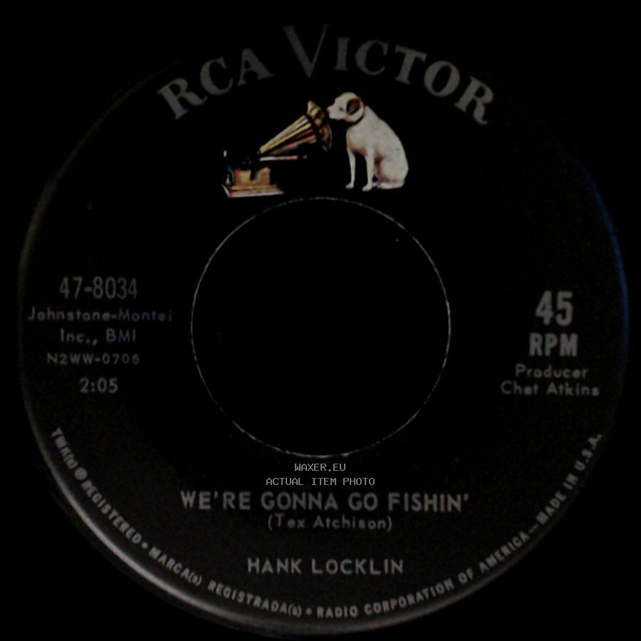 Hank Locklin - We're Gonna Go Fishin' / Welcome Home, Mister Blues side A