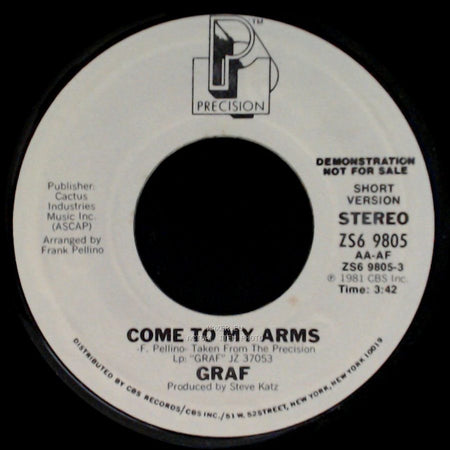 Graf - Come To My Arms / Come To My Arms side A
