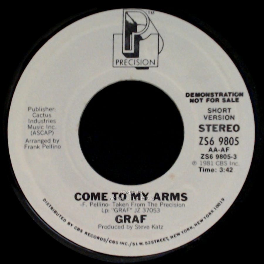 Graf - Come To My Arms / Come To My Arms side A
