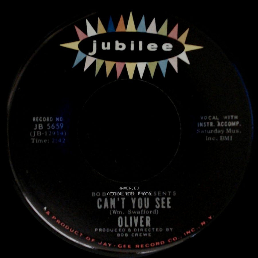 Oliver - Good Morning Starshine / Can't You See side B
