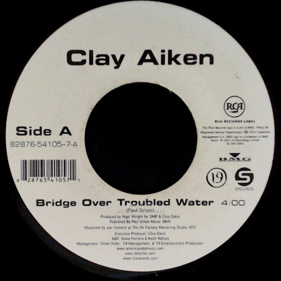 Clay Aiken - Bridge Over Troubled Water / This Is The Night side A