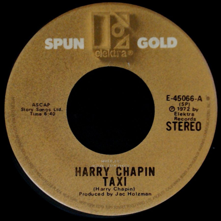 Harry Chapin - Taxi / Wold side A