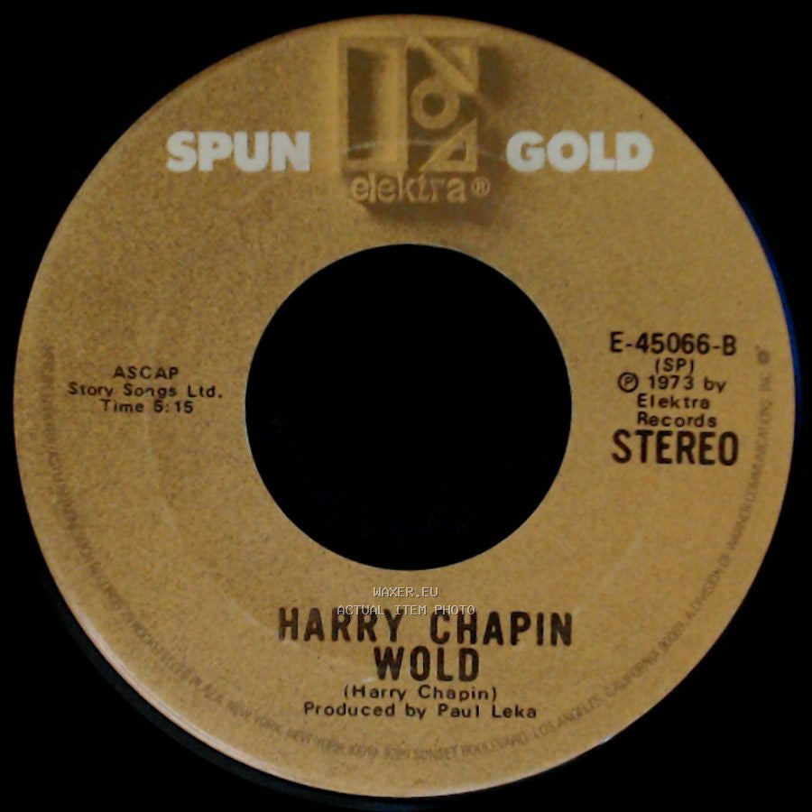 Harry Chapin - Taxi / Wold side B